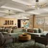 lobby with couch and chairs